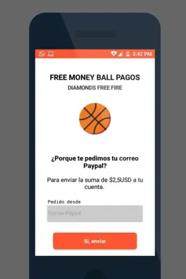 Free Money Ball android App screenshot 0